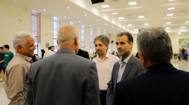 بازدید مسئولین دانشگاه بیرجند از فرایند ثبت‌نام حضوری دانشجویان جدید