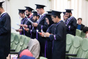 International Graduates honored at a commencement ceremony in University of Birjand.