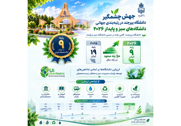 Climbs to 9th Place Among Iranian Universities in UI GreenMetric 2026 Ranking
