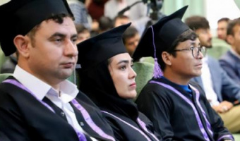 International Graduates honored at a commencement ceremony in University of Birjand.