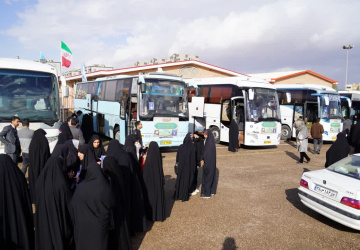 اعزام ۱۶۴ دانشجوی دختر دانشگاه بیرجند به اردوی راهیان نور در سرزمین مقدس