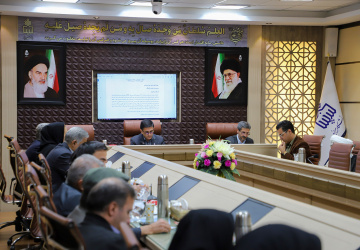 جلسه شورای دانشگاه بیرجند با بررسی فعالیت‌های دانشگاه برگزار شد