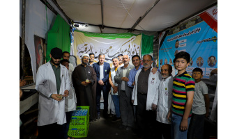 حضور سرپرست دانشگاه بیرجند در موکب «محبان‌الرقیه(س)» و تقدیر از فعالیت‌های فرهنگی دانشجویان